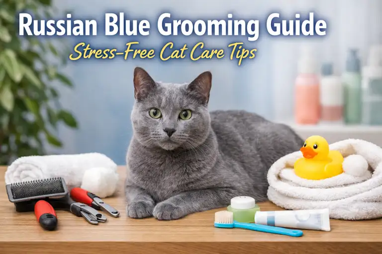Russian Blue Grooming: Complete Guide for Stress-Free Cat Care