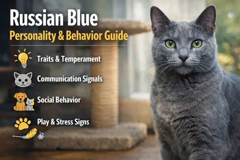 Russian Blue Personality & Behavior: Expert Guide for Cat Owners