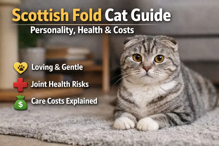 Scottish Fold Cat: Personality, Health, Cost & Complete Breed Guide