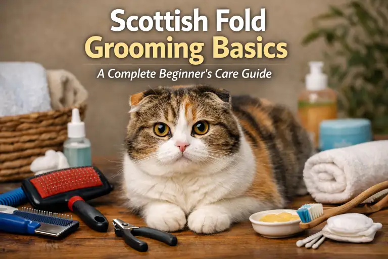 Scottish Fold Grooming Basics: A Complete Beginner’s Care Guide