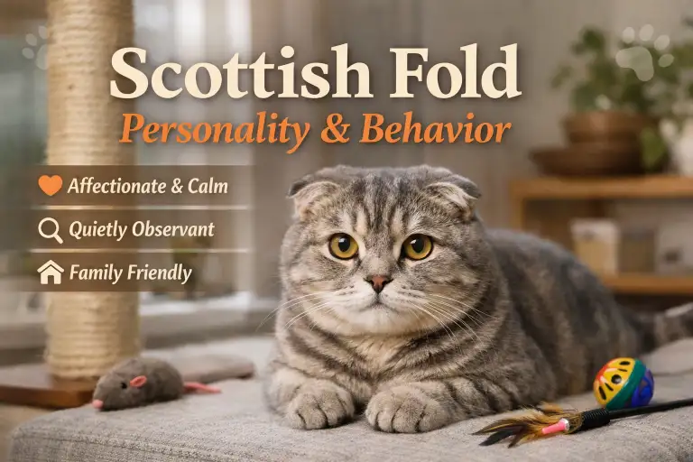 Scottish Fold Personality and Behavior: Temperament, Traits & What to Expect