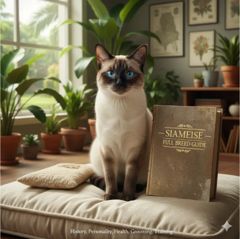 Siamese Cat Full Breed Guide Covering Care, Traits, and Lifespan