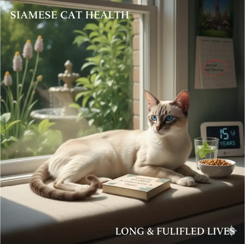 Siamese Cat Health Issues and Average Lifespan Guide