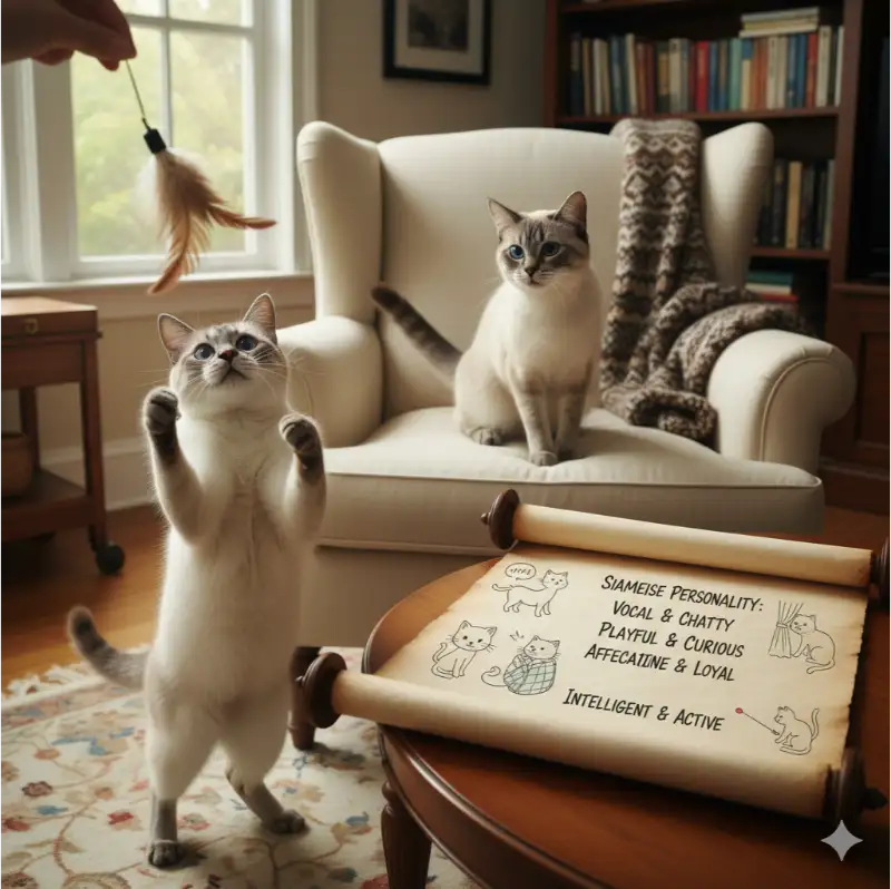Siamese Cat Personality and Behavior Traits Explained