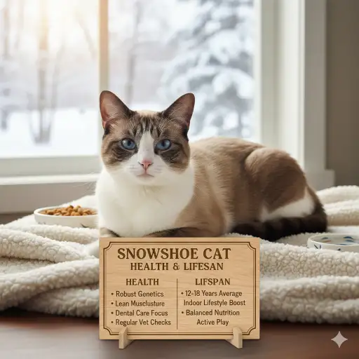 Snowshoe Cat Health Issues and Average Lifespan Guide