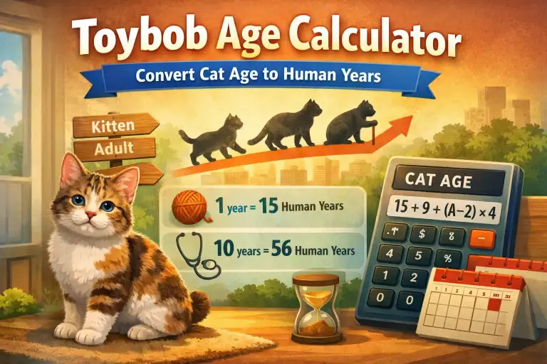 Toybob Age Calculator: Convert Your Cat’s Age to Human Years