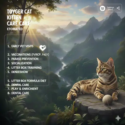 Turkish Van kitten care guide showing early growth, feeding, and care needs