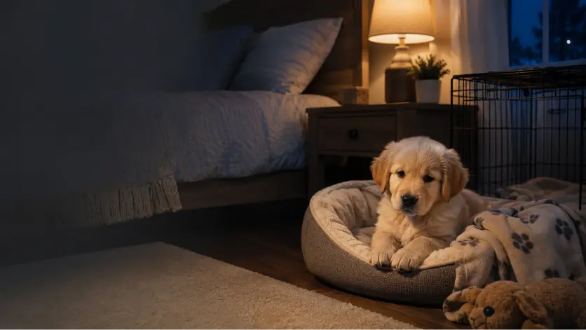 Puppy First Night Home: What to Expect and How to Survive It